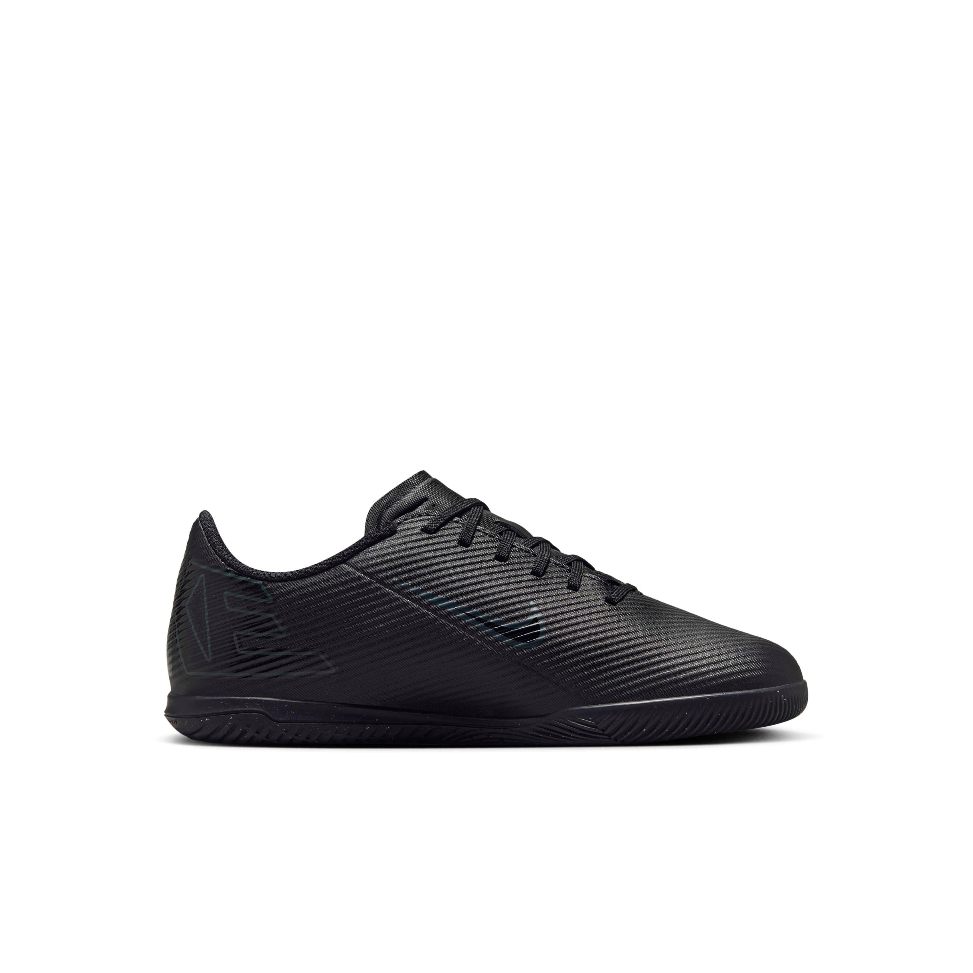 Nike Jr. Mercurial Vapor 16 Club Indoor "Black/Deep Jungle/Black" Preschool Kids' Soccer Shoe